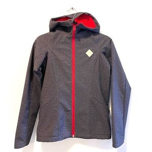 Burton women’s soft shell rain jacket XS